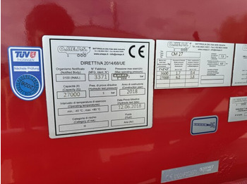 Σιλοφόρο Feldbinder O.ME.P.S Silo Auflieger 27 m³ - Asche, Gülle: φωτογραφία 3