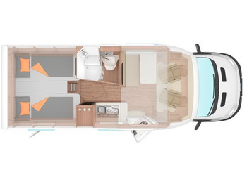 Νέα Ημιενιαίο αυτοκινούμενο Weinsberg CaraSuite 650 MEG Automatikgetriebe/155 PS Weinsberg CaraSuite 650 MEG Automatikgetriebe/155 PS: φωτογραφία 2