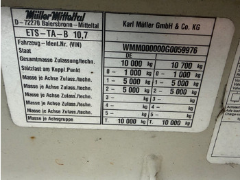 Ρυμούλκα με χαμηλό δάπεδο για τη μεταφορά βαρέως εξοπλισμού ETS-TA-B 10,7 ETS-TA-B 10,7: φωτογραφία 3 Ρυμούλκα με χαμηλό δάπεδο για τη μεταφορά βαρέως εξοπλισμού ETS-TA-B 10,7 ETS-TA-B 10,7: φωτογραφία 3