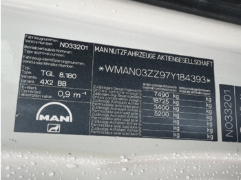 Φορτηγό ανατρεπόμενο MAN TGL 8.180 4X2 BB TGL 8.180 4X2 BB, Meiller Kipper: φωτογραφία 5
