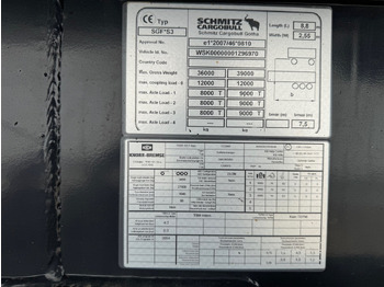 Επικαθήμενο Schmitz Cargobull SKI 24 SL 7.2 SKI 24 SL 7.2, Stahlmulde ca. 24m³, Liftachse: φωτογραφία 2