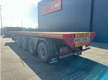 Επικαθήμενο πλατφόρμα/ Καρότσα MOL 62 tons Ballast trailer, 4 axles, 2 steering axles, Belgium- trailer, 70% tyres: φωτογραφία 2