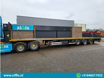 Επικαθήμενο πλατφόρμα/ Καρότσα ES-GE 3-ass. Vlakke uitschuifbare Mega oplegger / Naloop gestuurd: φωτογραφία 5 Επικαθήμενο πλατφόρμα/ Καρότσα ES-GE 3-ass. Vlakke uitschuifbare Mega oplegger / Naloop gestuurd: φωτογραφία 5