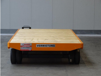 Τρέιλερ πλατφόρμα/ Καρότσα SAGO TPW 18 VL-LK - 18T NEU: φωτογραφία 3