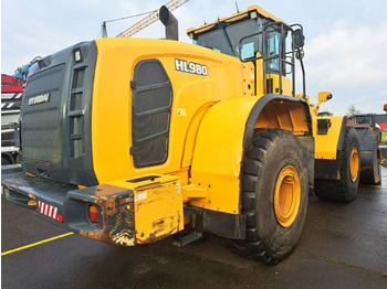 Ελαστιχοφόρος φορτωτής Hyundai HL 980: φωτογραφία 4