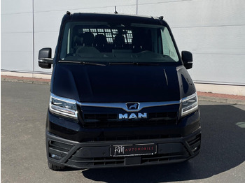 Νέα Μικρό φορτηγό με καρότσα, Διπλοκάμπινο ελαφρύ επαγγελματικό MAN TGE 3.180 Pritsche DOKA LR 4x4 ACC LED DIFF-SPER: φωτογραφία 4