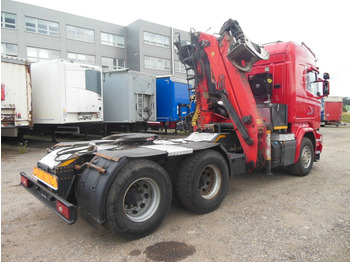 Φορτηγό ξυλείας, Φορτηγό με γερανό Scania R450,6X4, EPSILON 170+AUFLIEGER UMIKOV TELESKOP Scania R450,6X4, EPSILON 170+AUFLIEGER UMIKOV TELESKOP: φωτογραφία 5