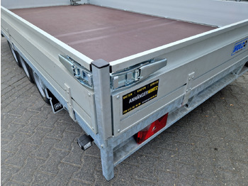 Τρέιλερ πλατφόρμα/ Καρότσα MEDAX - 3 3500 405x223x30cm Tridem 12" niedrig Fahrwerk (XL) 3500kg: φωτογραφία 4