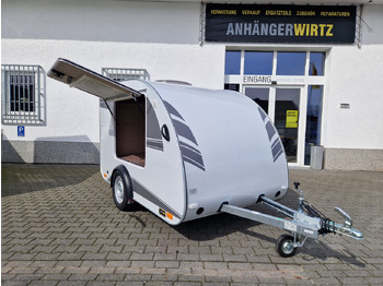 Ρυμουλκούμενο τροχόσπιτο Mini Camper Mini Tommy TMC25 Basic 252x140x121cm 100 km/H 750kg ungebremst Januar AKTION: φωτογραφία 2