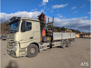 Φορτηγό με ανοιχτή καρότσα MERCEDES-BENZ Actros 2542