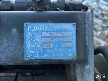 Αλατιέρα Fjaras sand spreader 250L: φωτογραφία 3