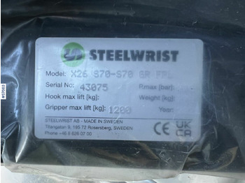 Νέα Σύστημα tiltrotator Steelwrist X26 Rotortilt (never used): φωτογραφία 5