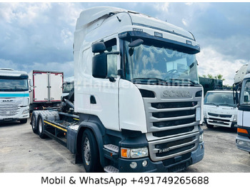 Φορτηγό φόρτωσης γάντζου SCANIA R 450