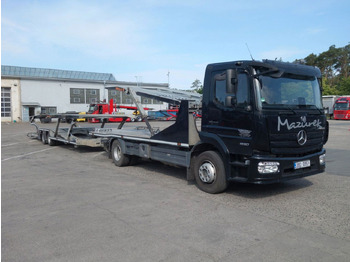 Φορτηγό αυτοκινητάμαξα Mercedes-Benz Atego 1530 mit Anhänger für 7 PKW: φωτογραφία 2