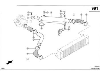 Σωλήνας εισαγωγής αέρα CLAAS