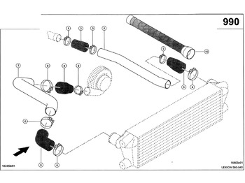 Σωλήνας εισαγωγής αέρα CLAAS