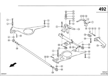 Υδραυλικός κύλινδρος CLAAS