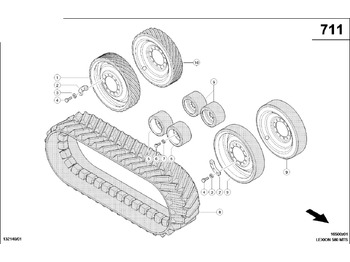 Ανταλλακτικά συστήματος κύλισης CLAAS