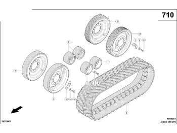 Ανταλλακτικά συστήματος κύλισης CLAAS