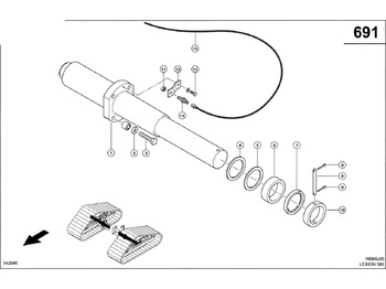 Ανταλλακτικά συστήματος κύλισης CLAAS