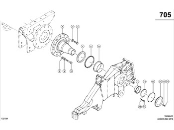 Ανταλλακτικά συστήματος κύλισης CLAAS