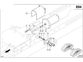 Ανταλλακτικά συστήματος κύλισης CLAAS