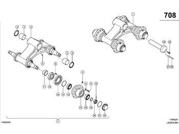 Ανταλλακτικά συστήματος κύλισης CLAAS