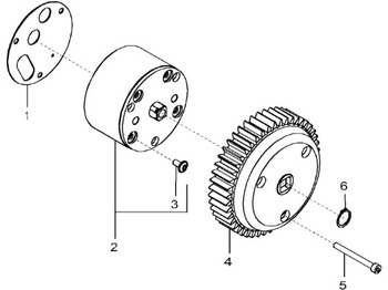 Αντλίας λαδιού JOHN DEERE