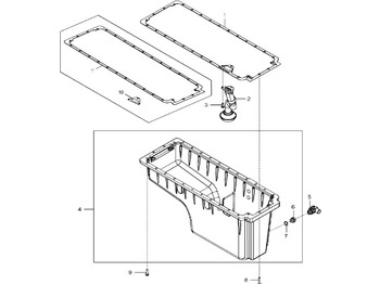 Αντλίας λαδιού JOHN DEERE