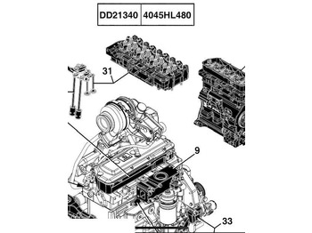 Κυλινδροκεφαλή για Γεωργικά μηχανήματα John Deere R520109, RE553422, RE523430, RE567121 - Głowica cylindrów: φωτογραφία 2 Κυλινδροκεφαλή για Γεωργικά μηχανήματα John Deere R520109, RE553422, RE523430, RE567121 - Głowica cylindrów: φωτογραφία 2