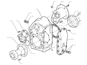 Κιβώτιο ταχυτήτων και ανταλλακτικά MASSEY FERGUSON