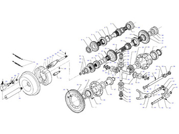 Κιβώτιο ταχυτήτων και ανταλλακτικά MASSEY FERGUSON