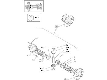 Διαφορικό NEW HOLLAND