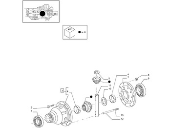 Διαφορικό NEW HOLLAND