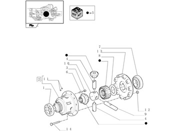 Διαφορικό NEW HOLLAND