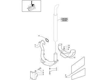 Εξάτμιση NEW HOLLAND