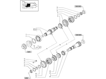 Κιβώτιο ταχυτήτων και ανταλλακτικά NEW HOLLAND