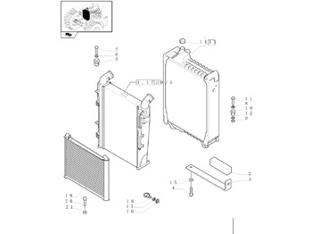 Ψυγείο λαδιού NEW HOLLAND