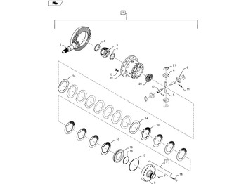 Διαφορικό NEW HOLLAND