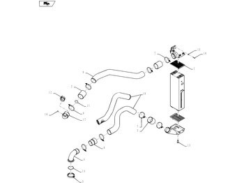 Ενδιάμεσος ψύκτης NEW HOLLAND