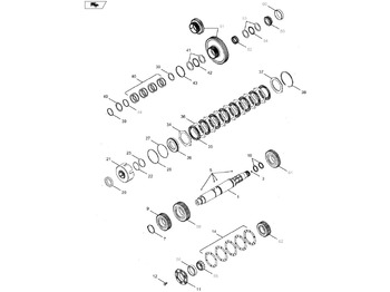 Μετάδοσης κίνησης NEW HOLLAND