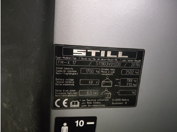 Ανυψωτικό στενών δρόμων STILL FM-X17: φωτογραφία 2 Ανυψωτικό στενών δρόμων STILL FM-X17: φωτογραφία 2
