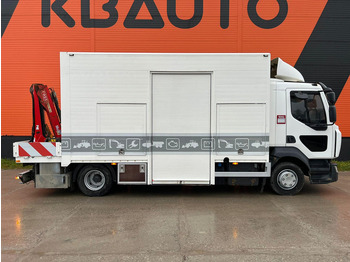 Μίσθωση Renault D12 4x2 WORKSHOP ON WHEELS / FASSI M30A.13 / BOX L=4459 mm Renault D12 4x2 WORKSHOP ON WHEELS / FASSI M30A.13 / BOX L=4459 mm: φωτογραφία 4