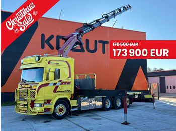 Φορτηγό με ανοιχτή καρότσα SCANIA G 490