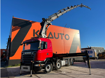 Φορτηγό με ανοιχτή καρότσα SCANIA R 520