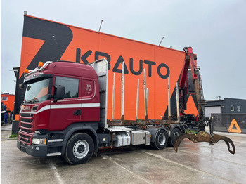 Φορτηγό ξυλείας SCANIA R 730