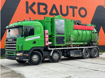 Όχημα εκκένωσης βόθρων SCANIA R124