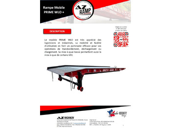 Νέα Ράμπα φόρτωσης AZ RAMP-PRIME PRIME WLO + 8 . Industrial Mobil Loading Ramp: φωτογραφία 3 Νέα Ράμπα φόρτωσης AZ RAMP-PRIME PRIME WLO + 8 . Industrial Mobil Loading Ramp: φωτογραφία 3