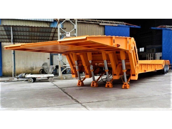 Νέα Επικαθήμενο με χαμηλό δάπεδο AME 100 Ton, Front Loading 4 Axle Lowbed Semi Trailer: φωτογραφία 2
