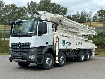 Αντλία σκυροδέματος Mercedes-Benz Arocs 5 4142  8x4 SWAN TSP 47-5 160RZ ( 47m ): φωτογραφία 3